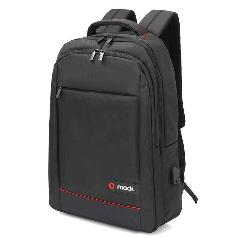 MACK MCC-006 15.6'' OFFICE USB GİRİŞLİ NOTEBOOK SIRT ÇANTASI SİYAH