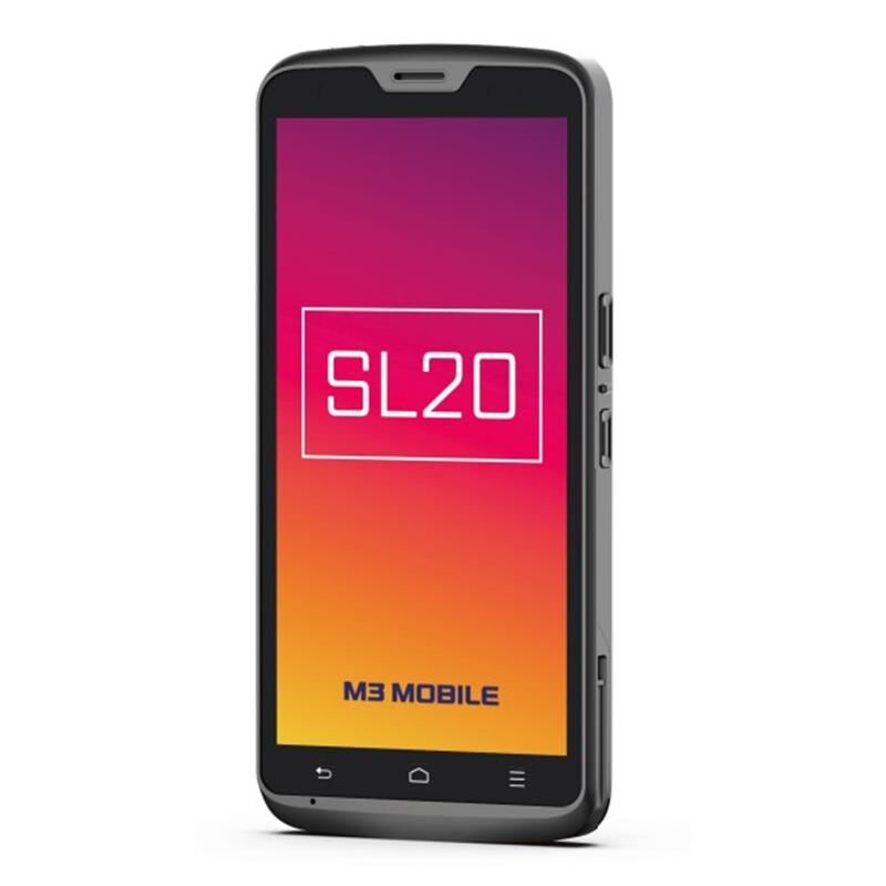 M3 MOBILE SL20W 2D KAREKOD ANDROID 11 4GB/64GB 13MP WIFI+BLUETOOTH 5.45'' KORUYUCU KILIF DOKUNMATİK EKRAN EL TERMİNALİ