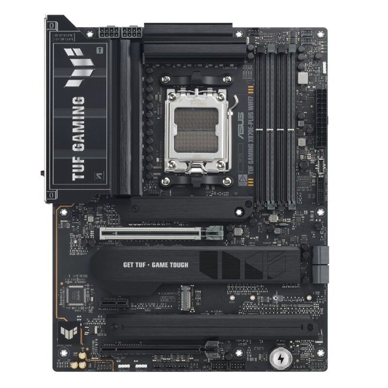 ASUS TUF GAMING X870E-PLUS WIFI7 DDR5 8000MT/S 1XHDMI 2XUSB 4XM.2 AM5 ATX (AMD AM5 9000/8000/7000 SE