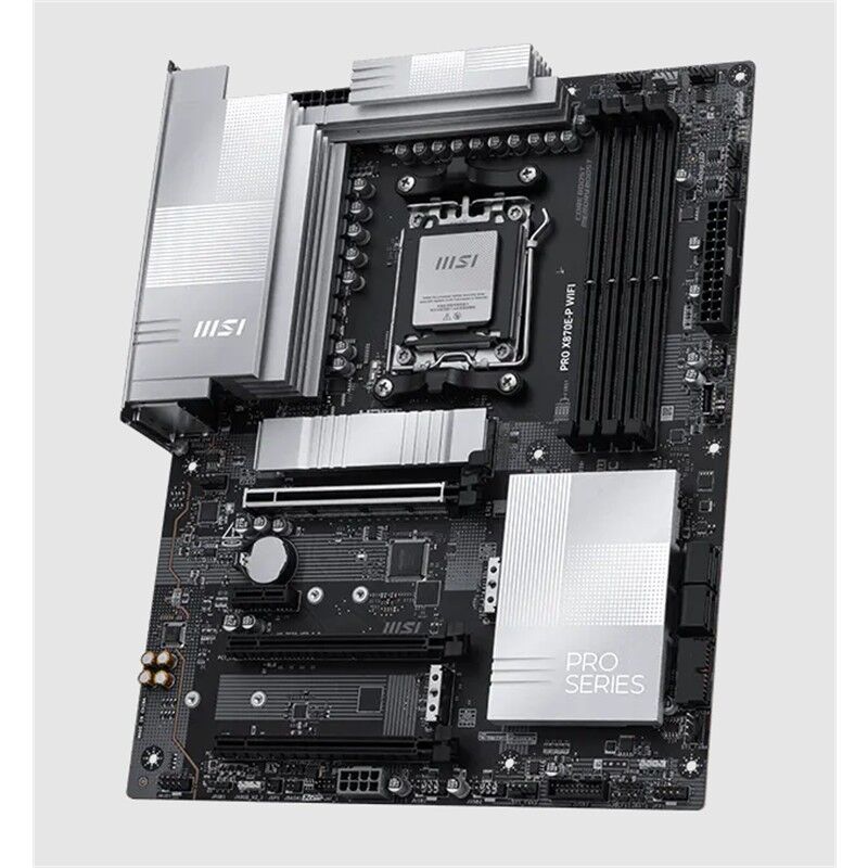 MSI PRO X870E-P WIFI DDR5 8200MT/S 1XHDMI 3XM.2 USB AM5 ATX(AMD AM5 9000/8000/7000 SERİLERİ İLE UYUMLU)