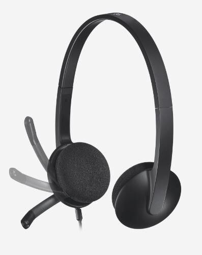 LOGITECH H340 USB SİYAH KULAKLIK 981-000475