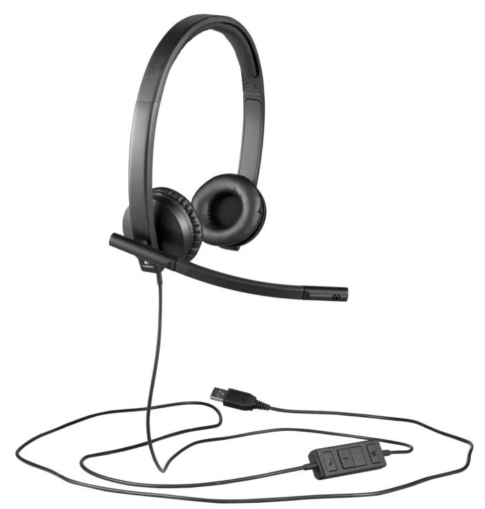 LOGITECH H570E STEREO 981-001431 SİYAH TYPE-C / SİYAH MIKROFONLU KULAKLIK